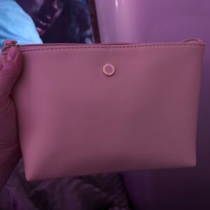 Brand new, authentic Bulgary cosmetic case with zipper and several compartments